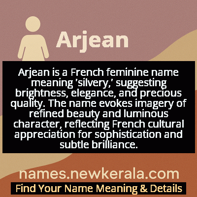 Arjean Name Meaning and Origin