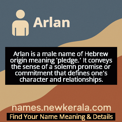 Arlan Name Meaning and Origin