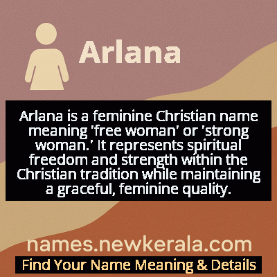 Arlana Name Meaning and Origin