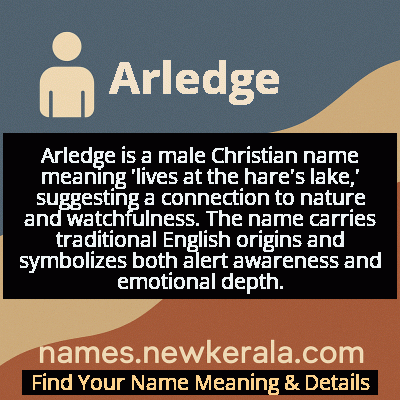 Arledge Name Meaning and Origin