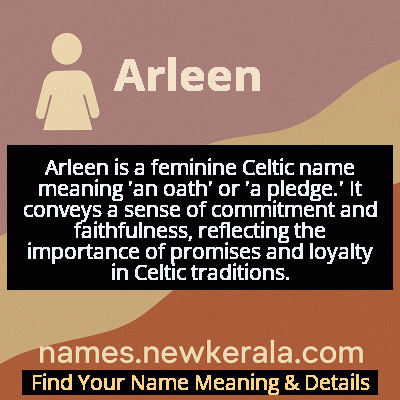 Arleen Name Meaning and Origin