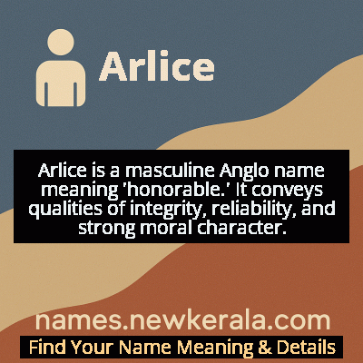Arlice Name Meaning and Origin