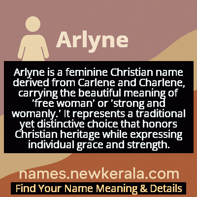 Arlyne Name Meaning and Origin