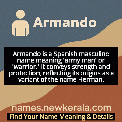 Armando Name Meaning and Origin