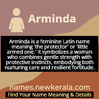 Arminda Name Meaning and Origin