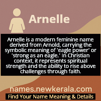 Arnelle Name Meaning and Origin