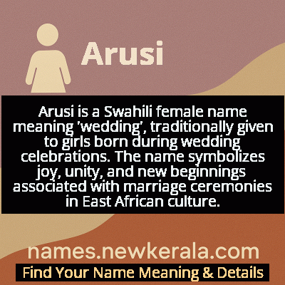 Arusi Name Meaning and Origin