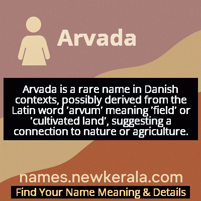 Arvada Name Meaning and Origin