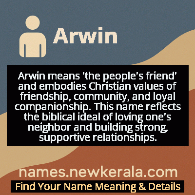 Arwin Name Meaning and Origin