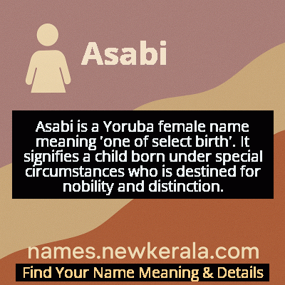 Asabi Name Meaning and Origin