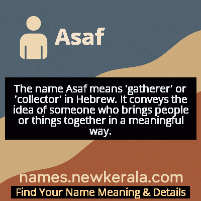 Asaf Name Meaning and Origin
