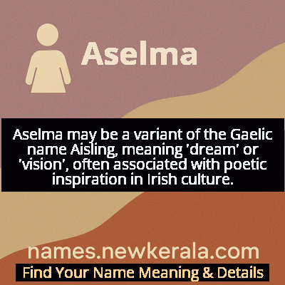 Aselma Name Meaning and Origin