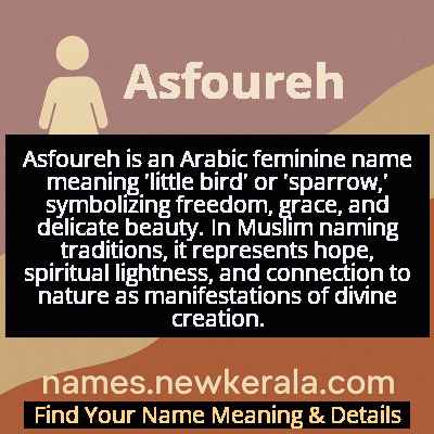 Asfoureh Name Meaning and Origin