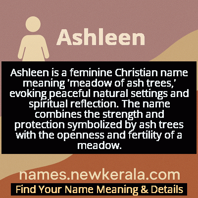 Ashleen Name Meaning and Origin