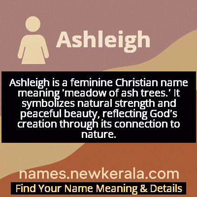 Ashleigh Name Meaning and Origin