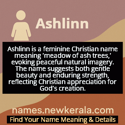 Ashlinn Name Meaning and Origin