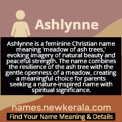 Ashlynne Name Meaning and Origin