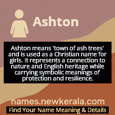 Ashton Name Meaning and Origin