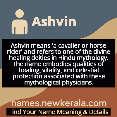 Ashvin Name Meaning and Origin