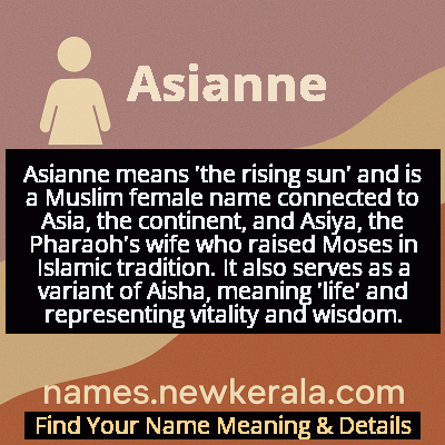 Asianne Name Meaning and Origin