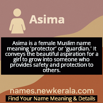 Asima Name Meaning and Origin