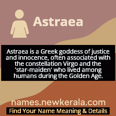 Astraea Name Meaning and Origin
