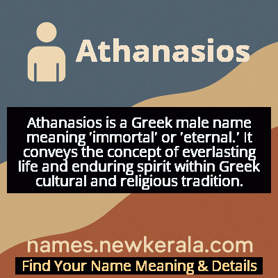 Athanasios Name Meaning and Origin