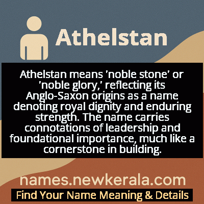 Athelstan Name Meaning and Origin