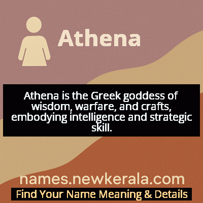 Athena Name Meaning and Origin