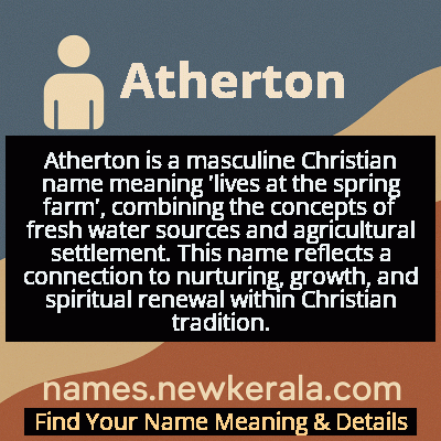 Atherton Name Meaning and Origin