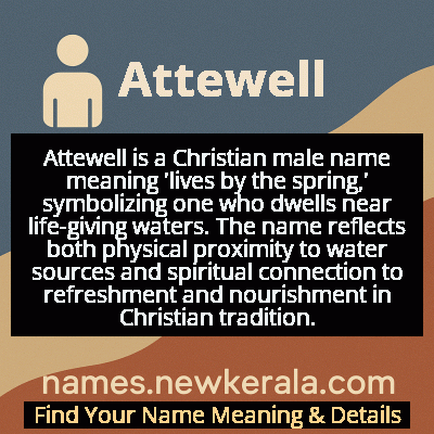 Attewell Name Meaning and Origin