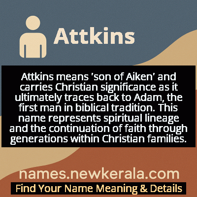 Attkins Name Meaning and Origin