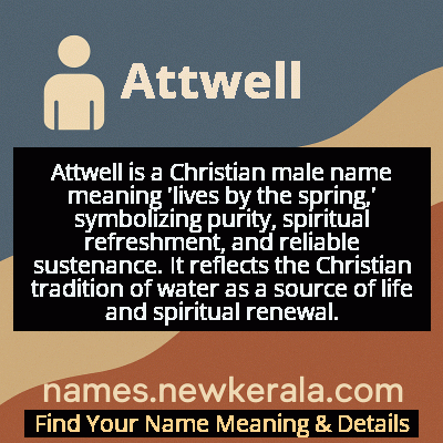 Attwell Name Meaning and Origin