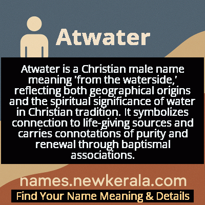 Atwater Name Meaning and Origin
