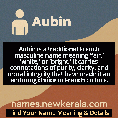 Aubin Name Meaning and Origin
