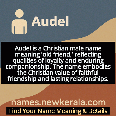 Audel Name Meaning and Origin