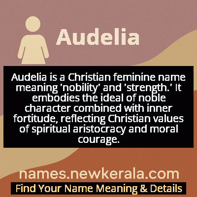 Audelia Name Meaning and Origin
