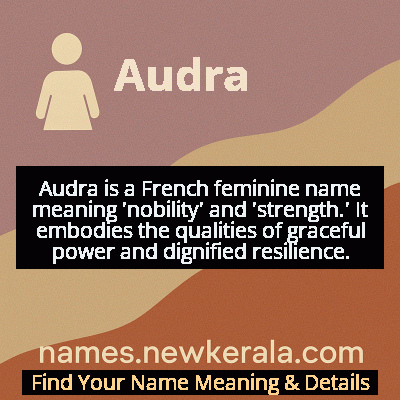 Audra Name Meaning and Origin