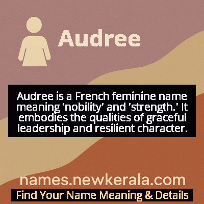 Audree Name Meaning and Origin