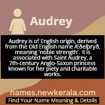 Audrey Name Meaning and Origin