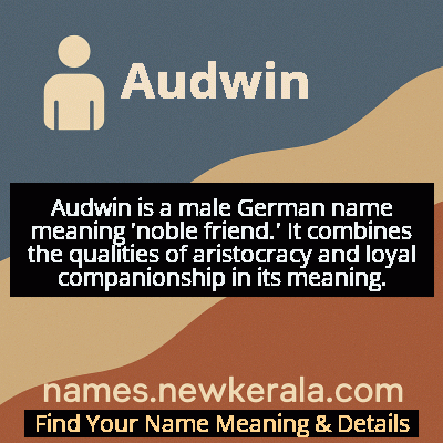 Audwin Name Meaning and Origin