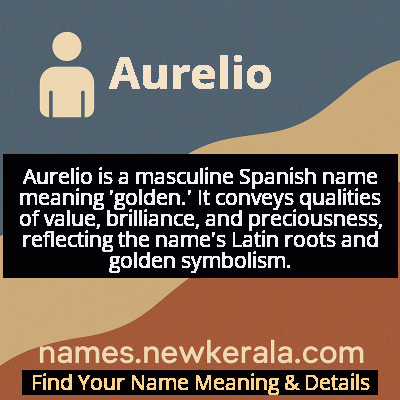 Aurelio Name Meaning and Origin