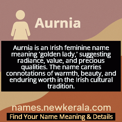 Aurnia Name Meaning and Origin