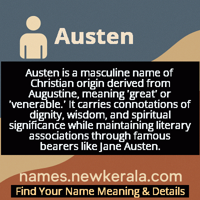 Austen Name Meaning and Origin