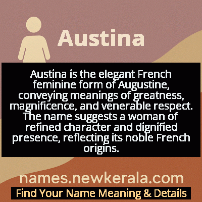 Austina Name Meaning and Origin