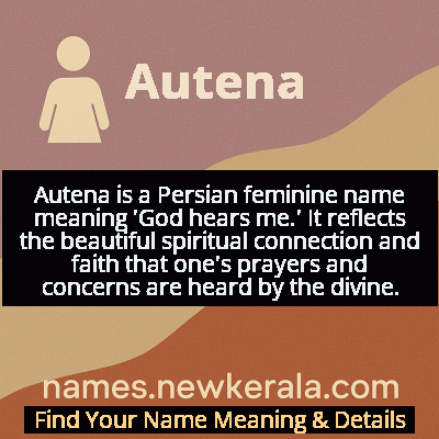 Autena Name Meaning and Origin