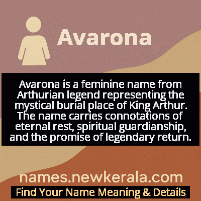 Avarona Name Meaning and Origin