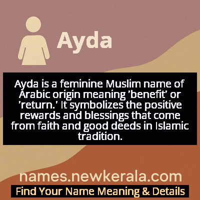 Ayda Name Meaning and Origin