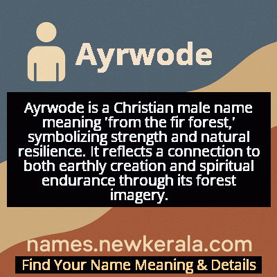 Ayrwode Name Meaning and Origin