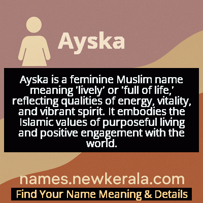 Ayska Name Meaning and Origin